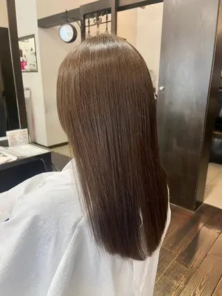 ロング 上地 虹奈のヘアスタイル