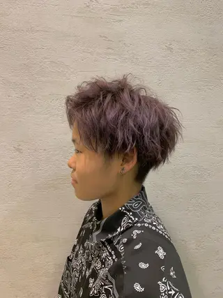 ショート カラー メンズ 竹田 京人のヘアスタイル