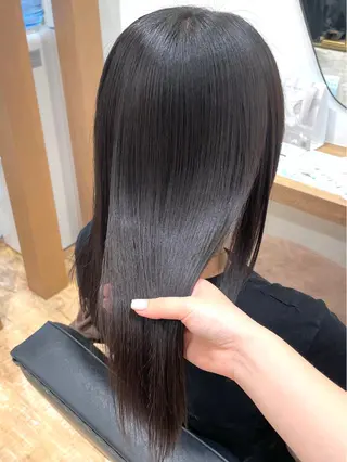 セミロング 🕊髪質改善 ストレート🕊まいのヘアスタイル