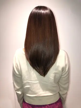 セミロング 🌈外国風ハイライト こうたろうのヘアスタイル