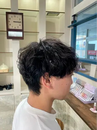 メンズ luck みうのヘアスタイル