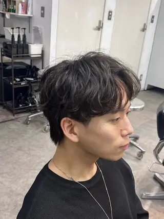 パーマ メンズ 原宿 無料カット fifth イノウエのヘアスタイル