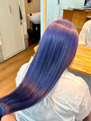 ロング カラー 髙木 優人のヘアスタイル