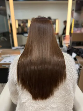 ロング カラー 髪質改善・縮毛・ 艶髪　丸毛一輝のヘアスタイル