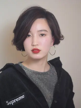 ショート カラー 坂本 直樹のヘアスタイル