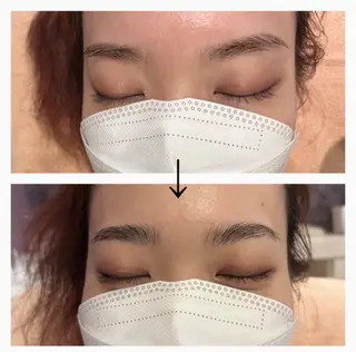 アイブロウ 東恩納 誠のヘアスタイル