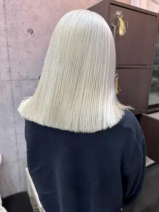 セミロング カラー ⭕️ダメージレス特化 髪質改善🥇丸山憲人のヘアスタイル