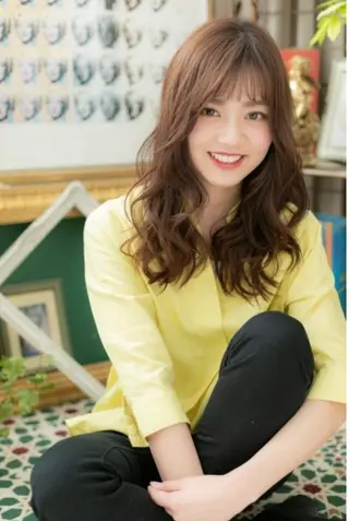 ロング 中野 雄介のヘアスタイル