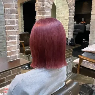 ミディアム 🧸顔周りカット /透明感🎀のヘアスタイル
