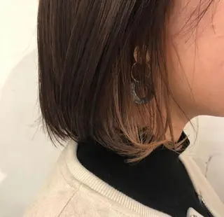 ショート 髪質改善/艶カラー 🎀レイヤーカットのヘアスタイル