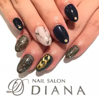 ショート カラー ネイル NAILSALON DIANAのネイルデザイン