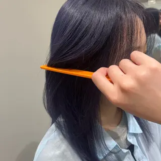 ロング カラー 大人かわいい レイヤー/田代のヘアスタイル