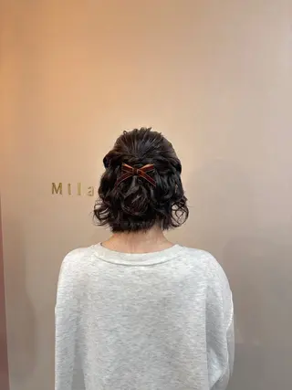ヘアアレンジ Mila hinaのヘアスタイル