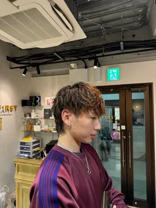 メンズ 林 龍誠のヘアスタイル