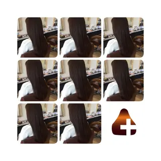 ロング カラー 髪の病院  ルーミールームのヘアスタイル