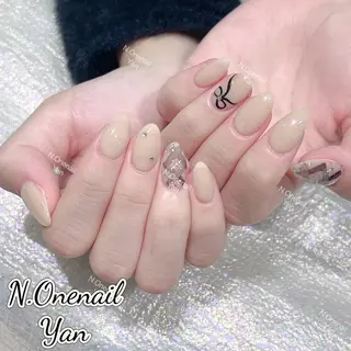 ネイル 長いだし/スカルプ/ パラシェルN.oneのネイルデザイン