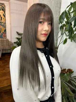 ロング ハシモトタケル🌿 ボブ/レイヤーカットのヘアスタイル