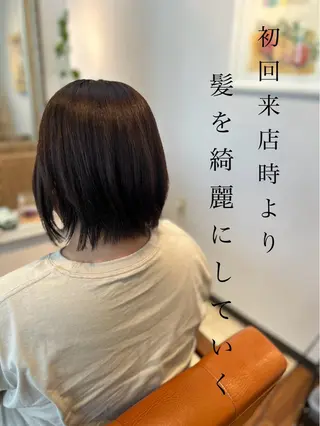 ショート ナチュラルオーブン 大村店🍀深松孝枝のヘアスタイル