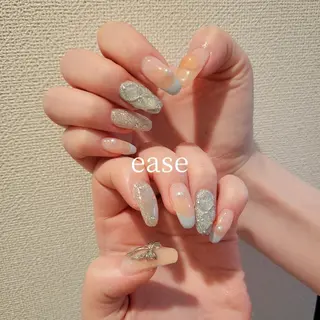 ショート カラー キッズ パーマ ネイル ヘアアレンジ マツエク・マツパ メンズ アイブロウ ChouChou  NAILSALONのネイルデザイン