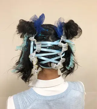 ミディアム カラー ヘアアレンジ enurk店 🍋 M I K U  *のその他イメージ