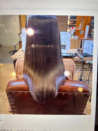 ロング カラー 柏木 きいなのヘアスタイル