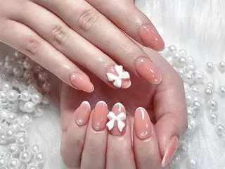 ネイル 🦋チップ長さだし 専門店🦋のネイルデザイン