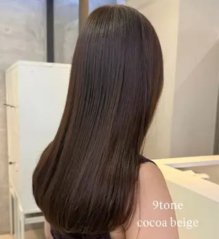 ロング カラー ELIN hair Nanamiのヘアスタイル