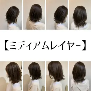 ミディアム 💎髪質改善/縮毛 矯正💎メンズパーマのヘアスタイル
