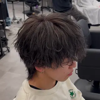 ショート ヘアアレンジ メンズ 【札幌メンズ特化】 🔥RIKU🔥のヘアスタイル