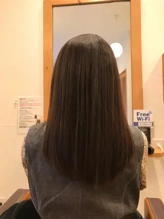 セミロング TELA HAIR 幕張本郷店　千尋のヘアスタイル