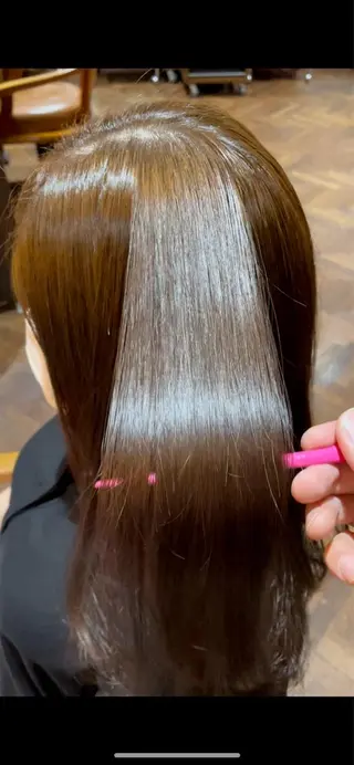 セミロング stylist YUTOのヘアスタイル