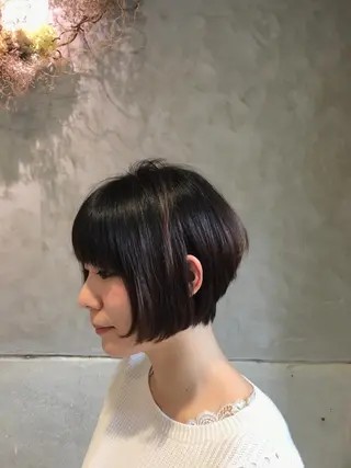 ショート 落合 優樹のヘアスタイル