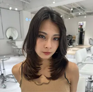 ロング 上野/海外hair/ レイヤー/Anriのヘアスタイル