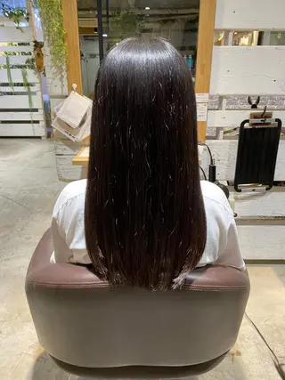 ロング 長濱 俊のヘアスタイル