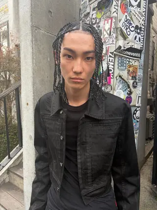 ミディアム ヘアアレンジ メンズ メンズ/特殊ヘア パーマ🕷️小夏貴也のヘアスタイル