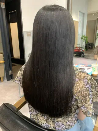 セミロング カラー パーマ ヘアアレンジ Arumeria ❄️富澤翼❄️のヘアスタイル