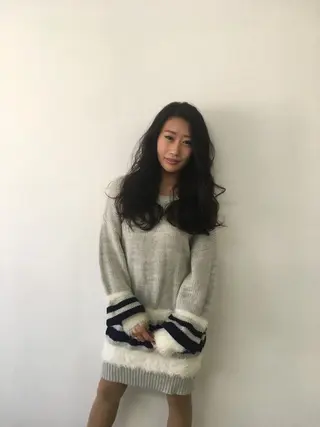 ロング KEN ZOのヘアスタイル