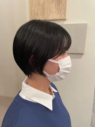 カラー 七ッ星+国立 momokaのヘアスタイル