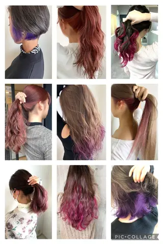 ロング 美髪矯正・レイヤー 倉友哉のヘアスタイル