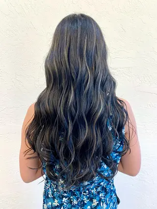 ロング カラー ヘアアレンジ 髪質改善/縮毛矯正 鈴木裕介のヘアスタイル