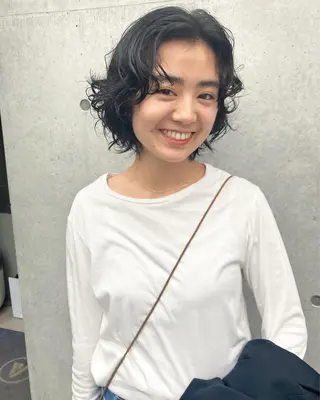 パーマ 似合わせカットカラー 👩MINAのヘアスタイル