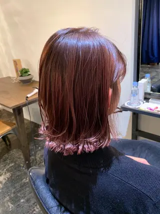 ショート カラー UMEDA FIGAROのヘアスタイル