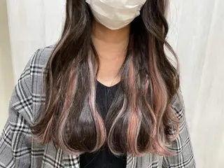 カラー 松永 夏のヘアスタイル