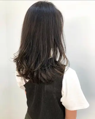 セミロング 星野 りゅうきのヘアスタイル