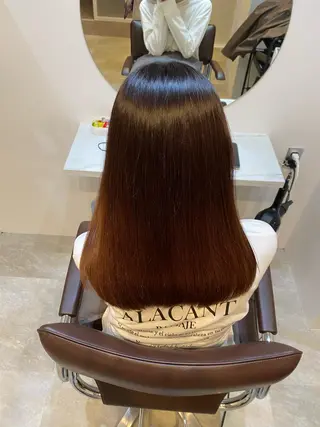 ミディアム カラー 【髪質改善 艶髪】 布川 莉穂のヘアスタイル