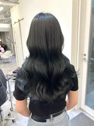 ロング カラー ヘアアレンジ 髪質改善/縮毛矯正 鈴木裕介のヘアスタイル