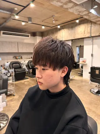 ミディアム メンズ 【メンズ専用サロン】 💈小林遥希💈のヘアスタイル