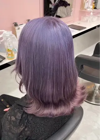カラー ダブルカラー特化✨ /透明感カラーゆりあのヘアスタイル