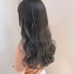 ロング カラー HATSUMEI ゆうまのヘアスタイル