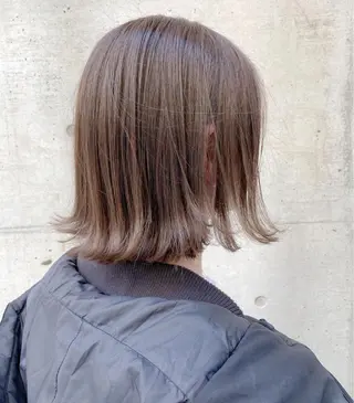 ミディアム カラー 【透明感、艶髪】西村 有司のヘアスタイル